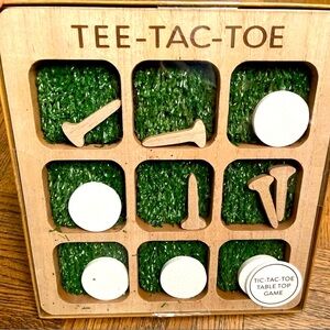 NIB Golf Tic Tac Toe Game